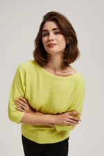 Sweater with 3/4 sleeves