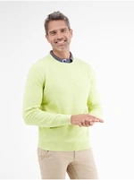 Yellow men's basic sweater LERROS - Men