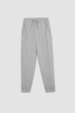 DEFACTO Kalhoty z tenké teplákoviny s elastickým pásem a regular fit střihem