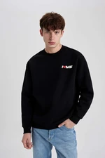 DEFACTO Oversize Fit Long Sleeve Sweatshirt