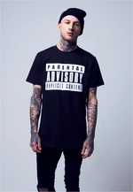 Parental Advisory Tee Black