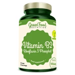 GREENFOOD NUTRITION Vitamin B2 riboflavin 5'phosphat 60 kapslí