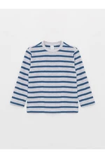 LC Waikiki Crew Neck Long Sleeve Striped Baby Boy T-Shirt