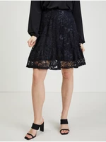 Čierna čipkovaná sukňa ORSAY - Dámska