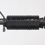 Krytka Low Profile Rail Guard Manta Defense®, 3 ks – Čierna (Farba: Čierna)