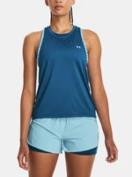 Under Armour Tank Top Knockout Novelty Tank-BLU - Women