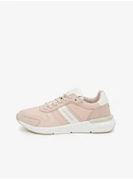 Light pink women's sneakers with leather details Calvin Klein - Women