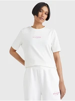 Cream Women's T-Shirt Tommy Hilfiger - Women