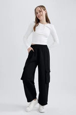 DEFACTO Loose Fit Thin Sweatshirt Fabric Pants