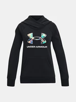 Under Armour Mikina Rival Logo Hoodie-BLK - Holky