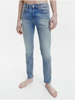 Light blue men's slim fit jeans Calvin Klein Jeans - Men