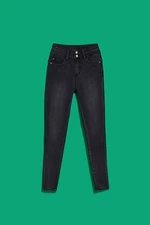 WOMEN'S JEANS L-JE-JE-4021 GRAPHITE