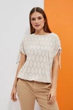 Moodo Women's T-shirt - light beige