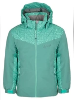 Girls' ski jacket KILPI JENOVA-JG dark green