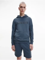 Teal men's hoodie Calvin Klein Jeans