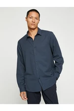 Koton Shirt - Dark blue - Regular fit