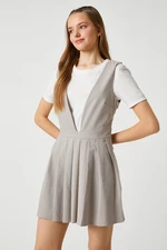 Koton Both Dress - Gray - Ruffle