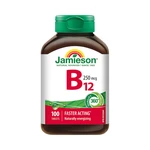 Jamieson Vitamín B12 metylkobalamín 250 μg 100 tablet