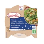 Babybio Zelená zelenina, pastinák a boulghour 230 g