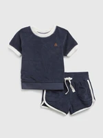 GAP Baby froté set tričko a kraťasy - Kluci