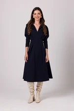 BeWear Woman's Dress B273 Navy Blue