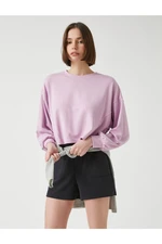 Koton Crew Neck Long Sleeve Sweatshirt