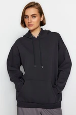 Felpa con cappuccio da donna Trendyol Oversize