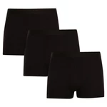 Set of three men's boxer shorts in black Nedeto
