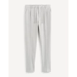 Light grey men's trousers Celio