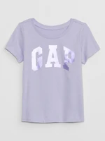 GAP Children's T-shirt with metallic logo - Girls