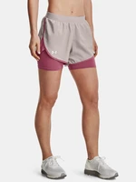 Under Armour Kraťasy UA Fly By Elite 2-in-1 Short-GRY - Dámské