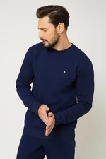 Lumide Man's Sweatshirt LU15 Navy Blue