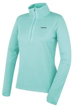 Women's sweatshirt with turtleneck HUSKY Artic L turquoise