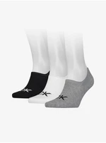 Calvin Klein Set of three pairs of men's socks in black, white and gray Calvin - Men