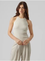 Women's cream tank top AWARE by VERO MODA Fernanda