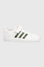 Dětské sneakers boty adidas GRAND COURT 2.0 EL bílá barva