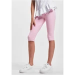 High-waisted shorts for girls, pink for girls