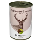 BOHEMIA PET FOOD Konzerva zverinové mäso vo vlastnej šťave pre psov 400 g