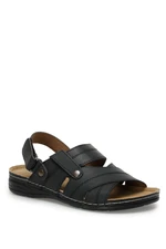 Polaris 400702.M2FX BLACK Man Sandals