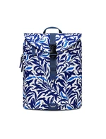 VUCH Corbin Leaves Blue Backpack