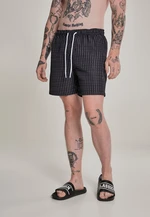 Black Swimsuit FuckYou Swimshorts