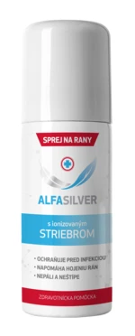 ALFASILVER na ošetrenie rán sprej 125 ml