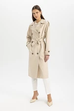 DEFACTO Waterproof Regular Fit Trench Coat