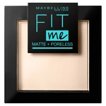 MAYBELLINE NEW YORK Fit Me Powder 120 Classic Ivory rozjasňující pudr 9 g