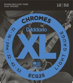 D'Addario ECG25 Corzi chitare electrice