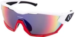 HQBC QX2 White/Red/Red Mirror Fahrradbrille