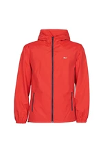 Tommy Jeans Jacket - TJM PACKABLE WINDBREAKER red