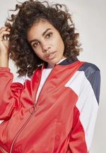 Women's 3-Tone Track Jacket firered/navy/white