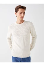 LC Waikiki Crew Neck Long Sleeve Men's Knitwear Sweater