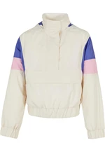 Girls' Light 3-Tone Tug of Choice Jacket White Sand/Purpleday/Girlypink